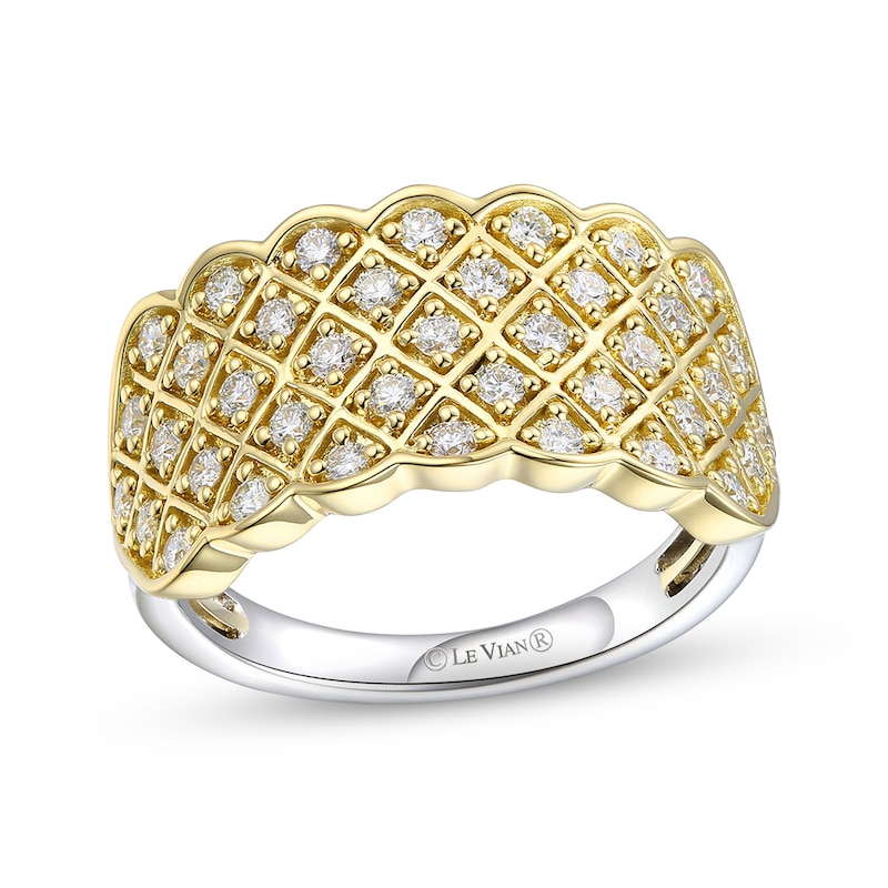 Le Vian Couture Diamond Ring 5/8 ct tw Platinum & 18K Honey Gold