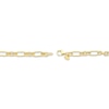 Thumbnail Image 3 of Three & One Link Figaro Necklace 4.5mm Hollow 10K Yellow Gold 18”