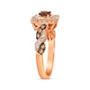 Thumbnail Image 1 of Le Vian Chocolate Twist Diamond Ring 7/8 ct tw 14K Strawberry Gold