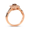 Thumbnail Image 3 of Le Vian Chocolate Twist Diamond Ring 7/8 ct tw 14K Strawberry Gold