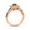 Thumbnail Image 2 of Le Vian Chocolate Twist Diamond Ring 7/8 ct tw 14K Strawberry Gold