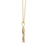 Thumbnail Image 2 of Le Vian Chocolate Waterfall Diamond Necklace 1/4 ct tw 14K Honey Gold 19”