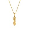 Thumbnail Image 3 of Le Vian Chocolate Waterfall Diamond Necklace 1/4 ct tw 14K Honey Gold 19”