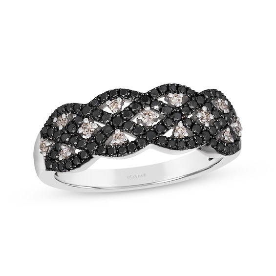 Le Vian Diamond Lattice Weave Ring 1/2 ct tw 14K Vanilla Gold