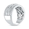 Lab-Created Diamonds by KAY Baguette & Round-Cut Anniversary Band 1-1/2 ct tw 14K White Gold