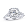 THE LEO Legacy Lab-Created Diamond Princess-Cut Engagement Ring 2-1/2 ct tw 14K White Gold