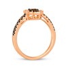 Thumbnail Image 3 of Le Vian Diamond Scalloped Ring 1/2 ct tw 14K Strawberry Gold