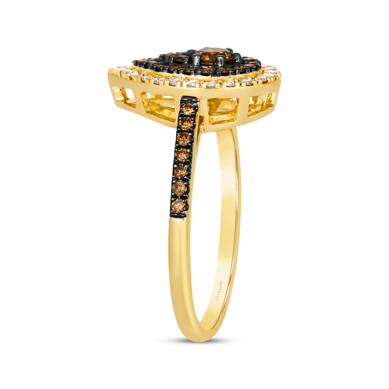 Main Image 2 of Le Vian Diamond Halo Ring 5/8 ct tw 14K Yellow Gold