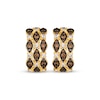 Thumbnail Image 2 of Le Vian Venetian Mosaic Diamond Hoop Earrings 7/8 ct tw 14K Honey Gold