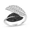 Thumbnail Image 1 of Le Vian Vault Diamond Leaf Bypass Ring 1 ct tw 14K Vanilla Gold Size 7