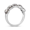 Thumbnail Image 3 of Le Vian Oval & Round-cut Diamond Ring 1 ct tw Platinum