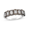 Thumbnail Image 0 of Le Vian Oval, Emerald & Round-Cut Diamond Ring 7/8 ct tw Platinum