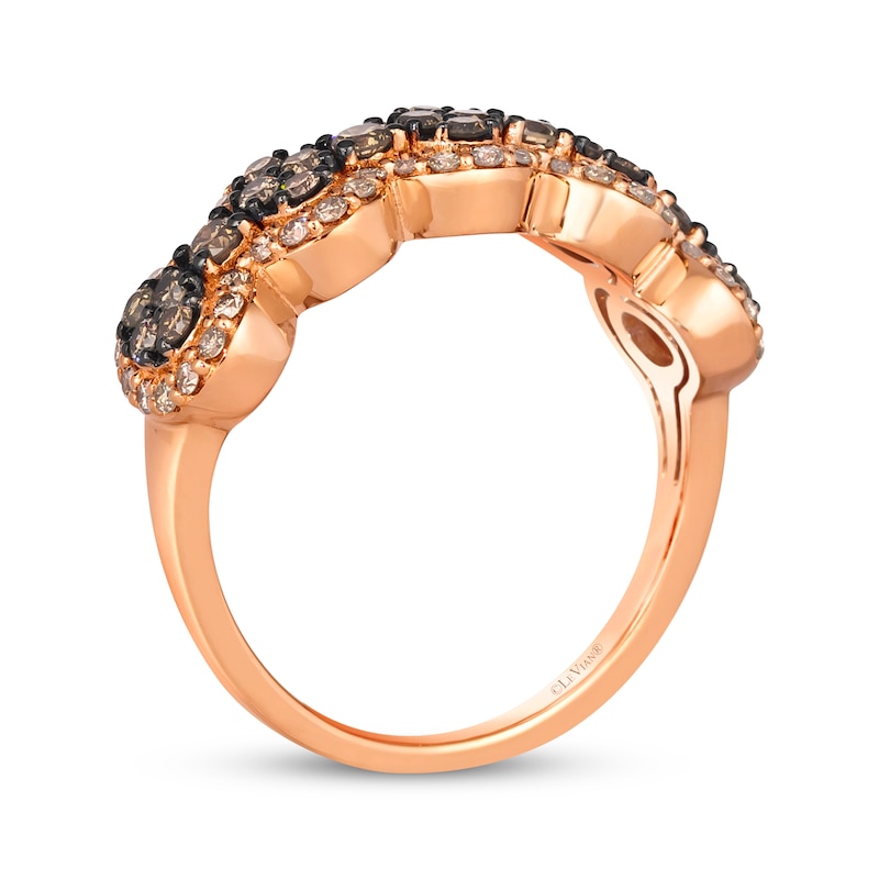 Main Image 3 of Le Vian Diamond Ring 7/8 ct tw 14K Strawberry Gold