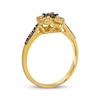 Thumbnail Image 3 of Le Vian Diamond Flower Ring 3/8 ct tw 14K Honey Gold
