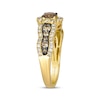 Thumbnail Image 2 of Le Vian Chocolate Waterfall Diamond Ring 1 ct tw 14K Honey Gold