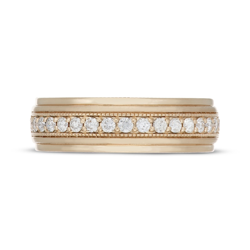 Main Image 3 of Neil Lane Men's Diamond Wedding Band 1/2 ct tw 14K Yellow Gold 7mm
