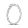 Thumbnail Image 2 of Neil Lane Pear-Shaped & Round-Cut Diamond Anniversary Ring 1/3 ct tw 14K White Gold
