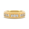 Thumbnail Image 3 of Men's THE LEO First Light Diamond Wedding Band 3/4 ct tw 14K Yellow Gold