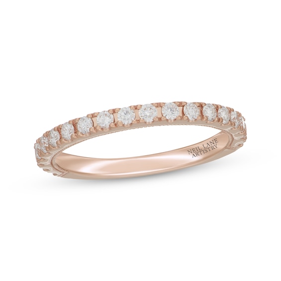 Neil Lane Artistry Lab-Grown Diamond Anniversary Ring 1/2 ct tw 14K Rose Gold