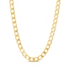 Thumbnail Image 1 of Curb Chain Necklace & Bracelet Gift Set 10K Yellow Gold