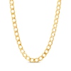 Thumbnail Image 2 of Curb Chain Necklace & Bracelet Gift Set 10K Yellow Gold