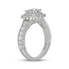 Thumbnail Image 2 of Neil Lane Artistry Princess-Cut Lab-Grown Diamond Double Halo Engagement Ring 2-1/4 ct tw 14K White Gold