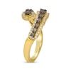 Thumbnail Image 2 of Le Vian Chocolate Waterfall Diamond Bypass Ring 1 ct tw 14K Honey Gold