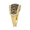 Thumbnail Image 2 of Le Vian Chocolate Waterfall Diamond Ring 1-5/8 ct tw 14K Yellow Gold