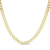 Thumbnail Image 1 of Curb Chain Necklace 5.79mm Solid 14K Yellow Gold 20&quot;