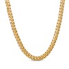 Thumbnail Image 1 of Curb Chain Necklace 9.3mm Hollow 14K Yellow Gold 22&quot;