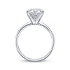 Thumbnail Image 2 of Now + Forever Lab-Grown Diamonds Oval-Cut Solitaire Engagement Ring 3-1/2 ct tw 14K White Gold (I/SI2)