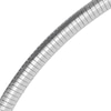 Thumbnail Image 3 of Omega Chain Necklace 6mm Solid Sterling Silver 18&quot;