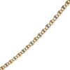 Thumbnail Image 2 of Diamond-Cut Valentino Chain Necklace 4.2mm Solid 10K Tri-Tone Gold 20&quot;