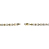 Thumbnail Image 3 of Diamond-Cut Valentino Chain Necklace 4.2mm Solid 10K Tri-Tone Gold 20&quot;