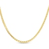 Thumbnail Image 1 of Wheat Chain Necklace 4mm Semi-Solid 10K Yellow Gold 22&quot;