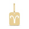 Thumbnail Image 1 of Charmed Memories Zodiac Aries Cutout Charm 10K Yellow Gold