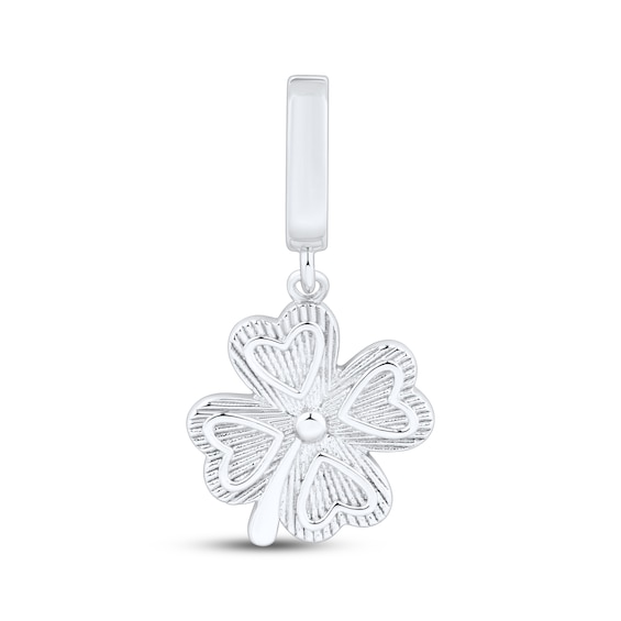Charmed Memories Four-Leaf Clover Charm Sterling Silver