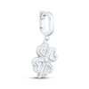 Thumbnail Image 2 of Charmed Memories Four-Leaf Clover Charm Sterling Silver