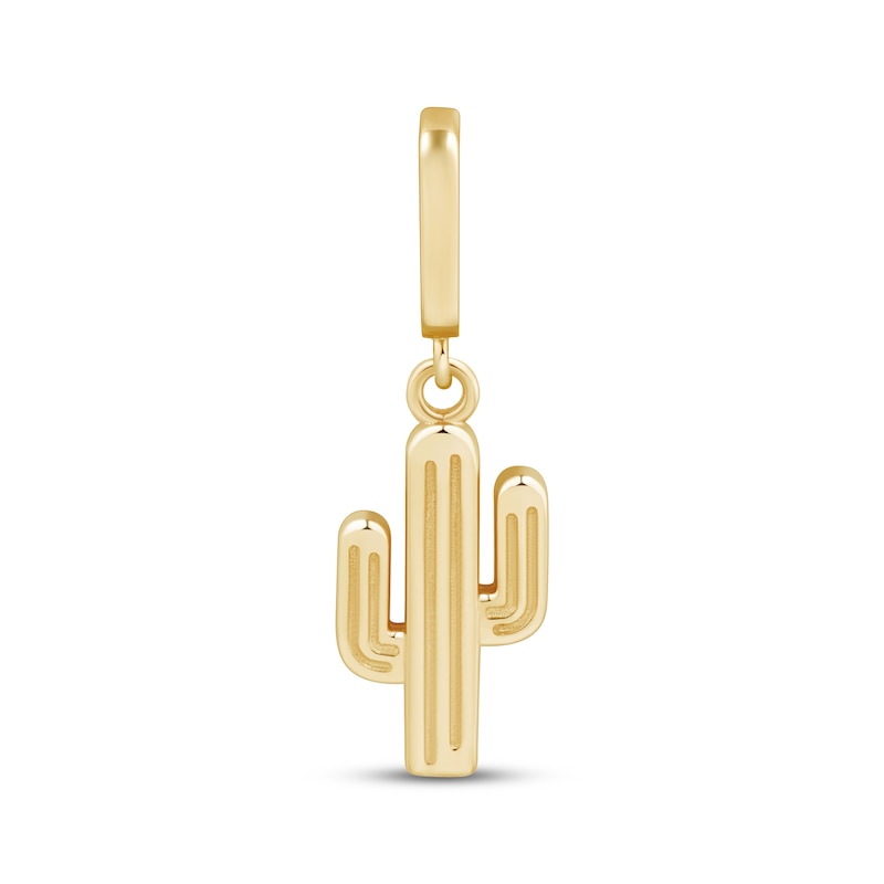 Main Image 1 of Charmed Memories Cactus Charm 10K Yellow Gold