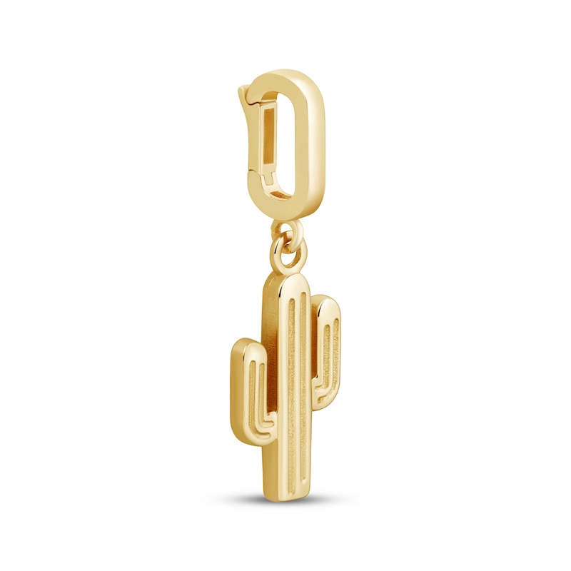 Main Image 2 of Charmed Memories Cactus Charm 10K Yellow Gold