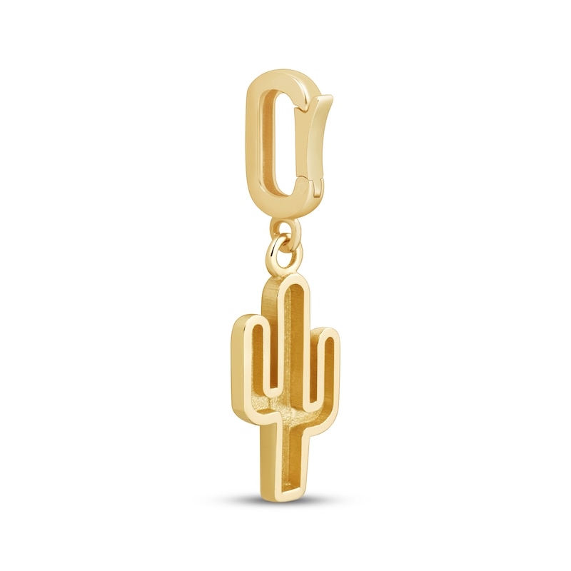 Main Image 3 of Charmed Memories Cactus Charm 10K Yellow Gold