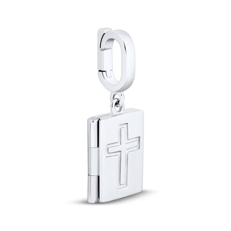 Main Image 3 of Charmed Memories Bible Charm Sterling Silver