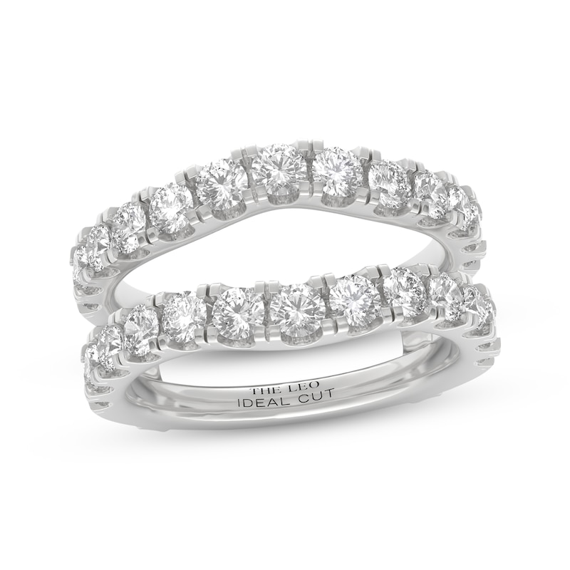 Main Image 1 of THE LEO Ideal Cut Diamond Enhancer Ring 2 ct tw 14K White Gold