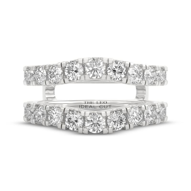 Main Image 3 of THE LEO Ideal Cut Diamond Enhancer Ring 2 ct tw 14K White Gold
