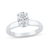Thumbnail Image 1 of Now + Forever Lab-Grown Diamonds Oval-Cut Solitaire Engagement Ring 1-1/2 ct tw 14K White Gold (F/VS2)