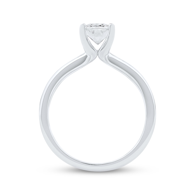 Main Image 3 of Now + Forever Lab-Grown Diamonds Oval-Cut Solitaire Engagement Ring 1-1/2 ct tw 14K White Gold (F/VS2)