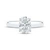 Thumbnail Image 4 of Now + Forever Lab-Grown Diamonds Oval-Cut Solitaire Engagement Ring 1-1/2 ct tw 14K White Gold (F/VS2)