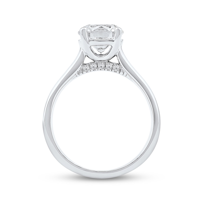 Main Image 3 of Now + Forever Lab-Grown Diamonds Round-Cut Solitaire Plus Engagement Ring 2 ct tw 14K White Gold (F/VS2)