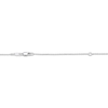Thumbnail Image 4 of STUDIO BY KAY Emerald-Cut Peridot Bezel-Set Solitaire Necklace Sterling Silver 18"
