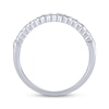 Thumbnail Image 4 of Now + Forever Diamond Geometric Three-Row Ring 1/2 ct tw 14K White Gold